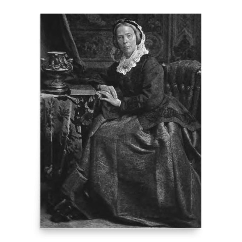 Charlotte Maria Tucker poster print, in size 18x24 inches.