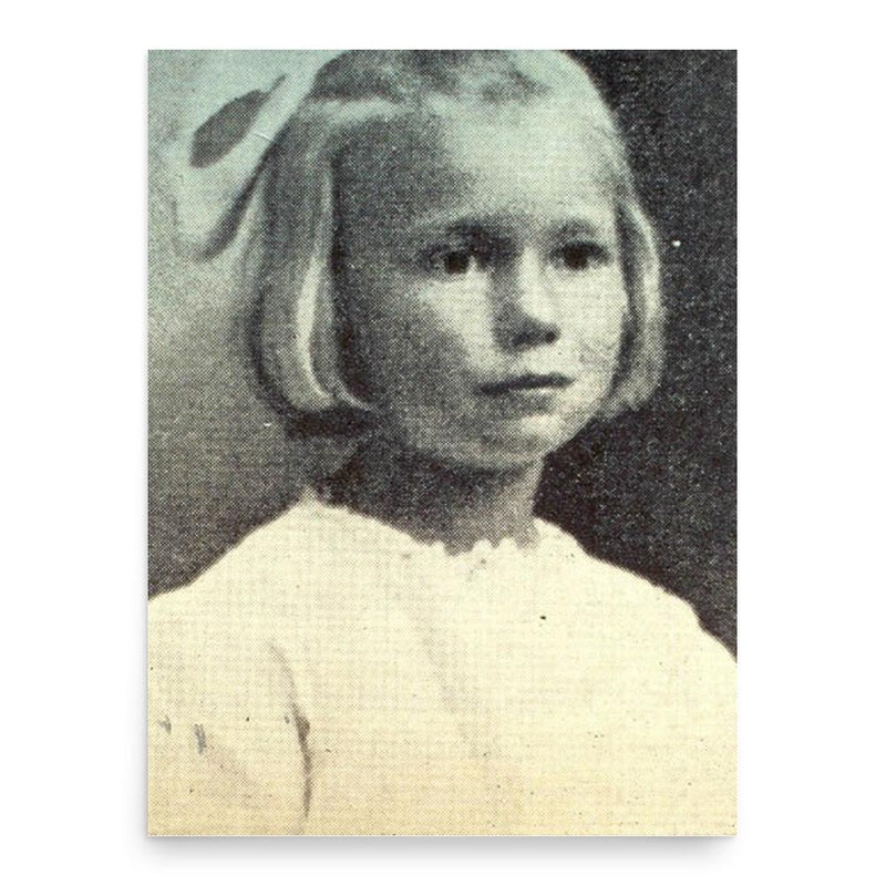 Charlotte May Pierstorff poster print, in size 18x24 inches.