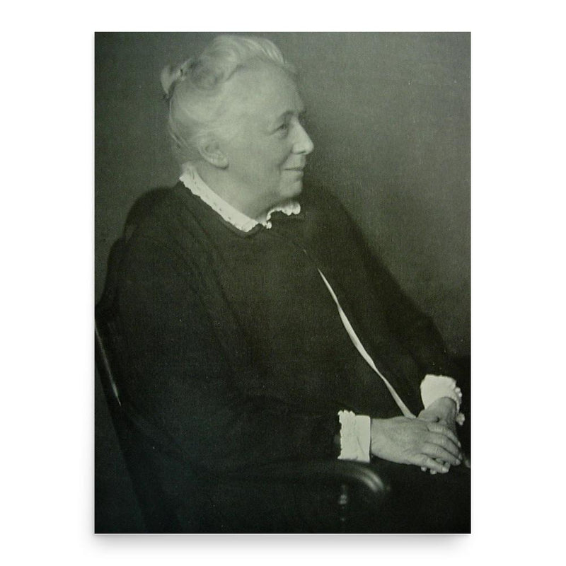 Charlotte Niese poster print, in size 18x24 inches.