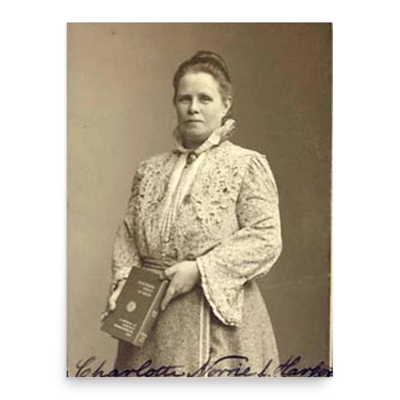 Charlotte Norrie poster print, in size 18x24 inches.