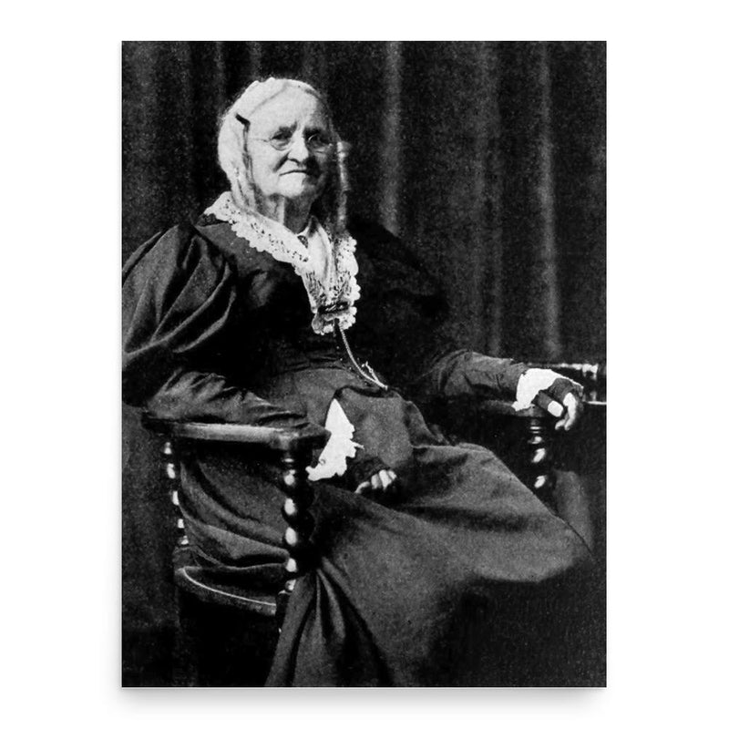 Charlotte Ouisconsin Clark Van Cleve poster print, in size 18x24 inches.