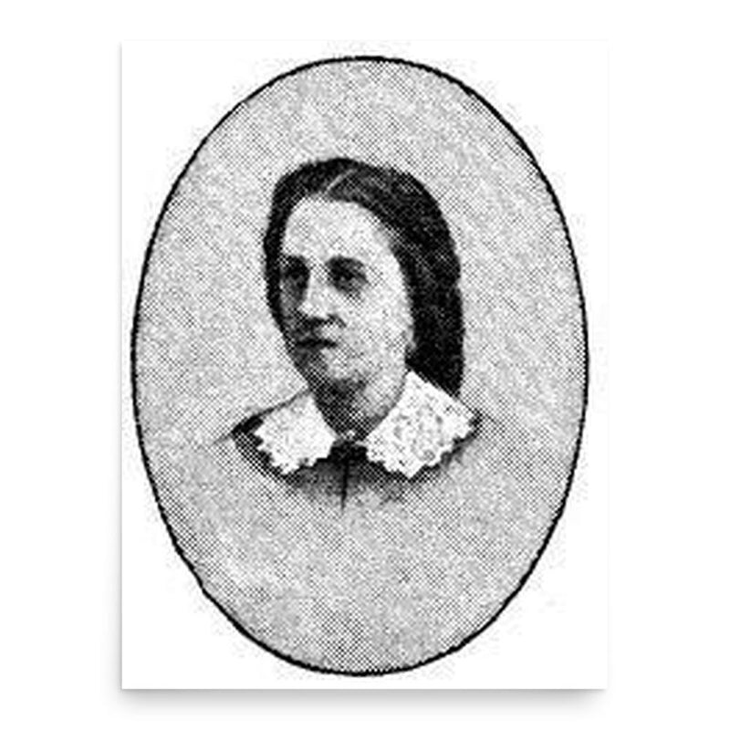 Charlotte Pousette poster print, in size 18x24 inches.