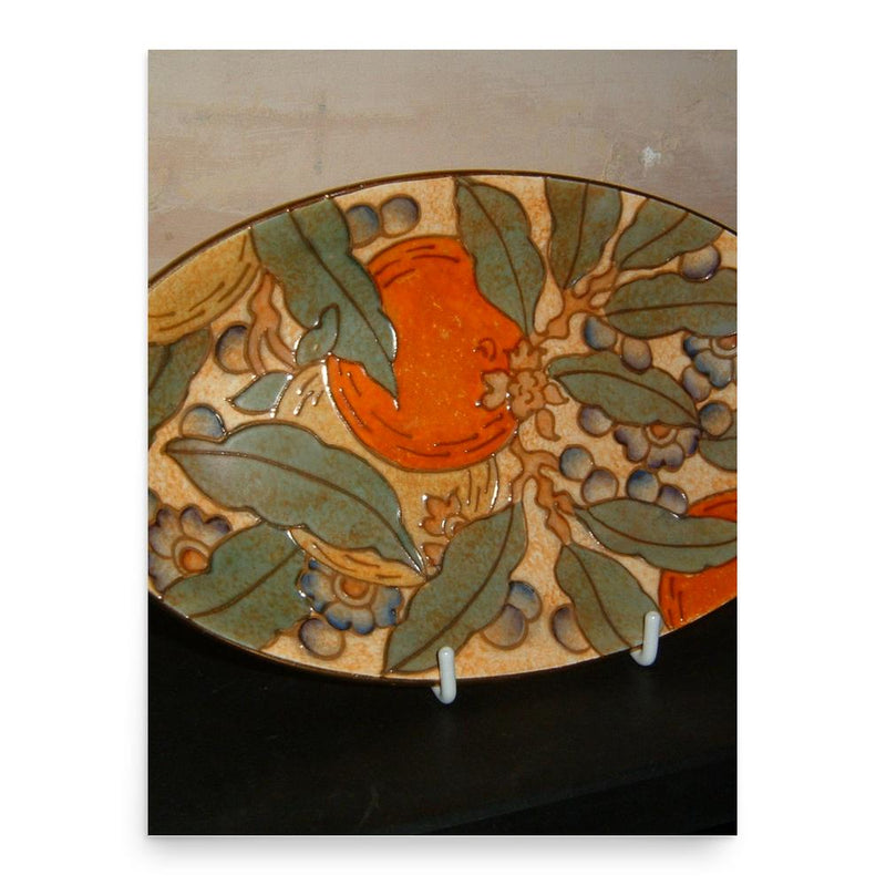 Charlotte Rhead poster print, in size 18x24 inches.