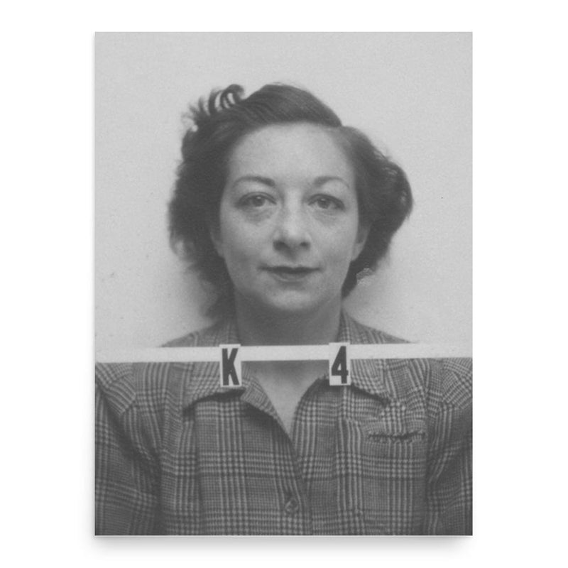 Charlotte Serber poster print, in size 18x24 inches.