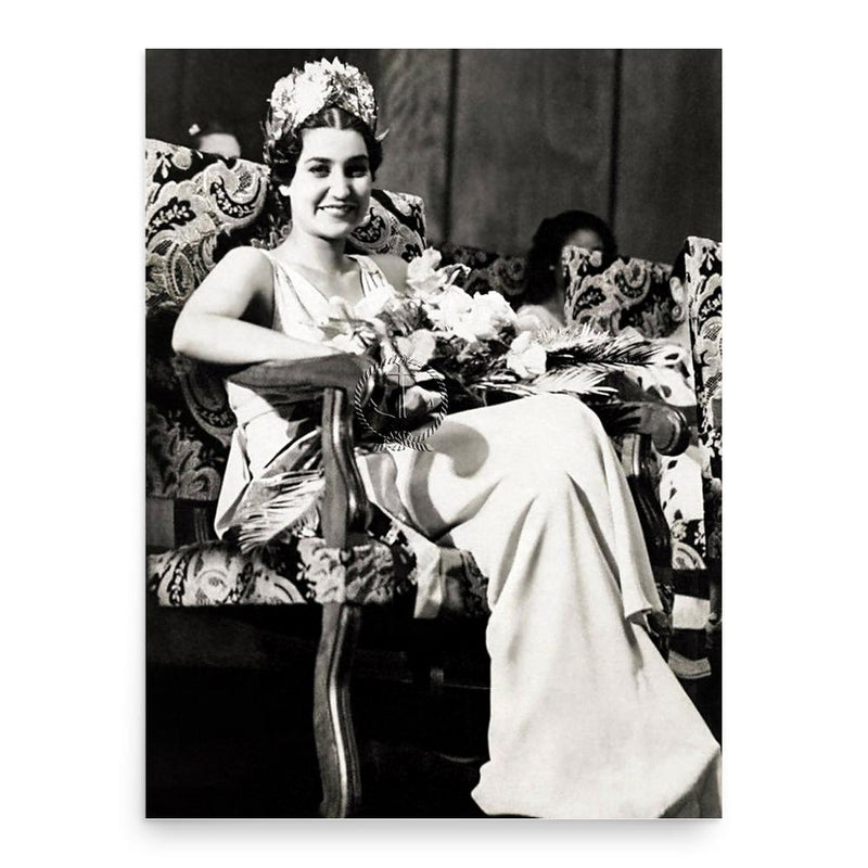 Charlotte Wassef poster print, in size 18x24 inches.