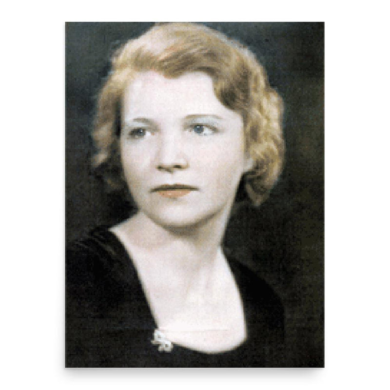 Charlotte Winters poster print, in size 18x24 inches.