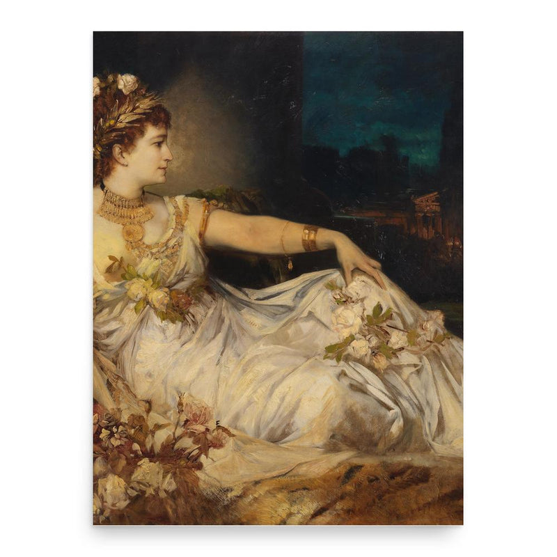 Charlotte Wolter poster print, in size 18x24 inches.