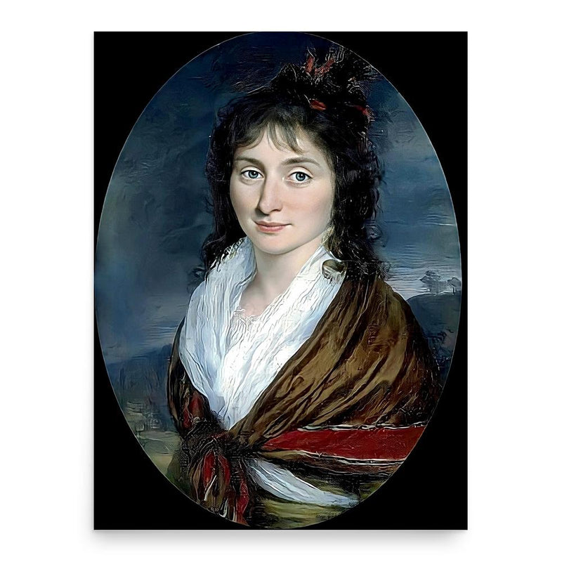 Charlotte de Robespierre poster print, in size 18x24 inches.