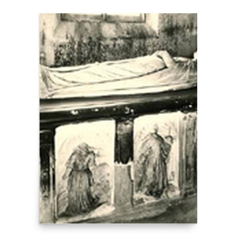 Charlotte of Albret poster print, in size 18x24 inches.