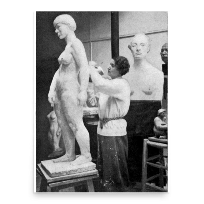 Charlotte van Pallandt poster print, in size 18x24 inches.