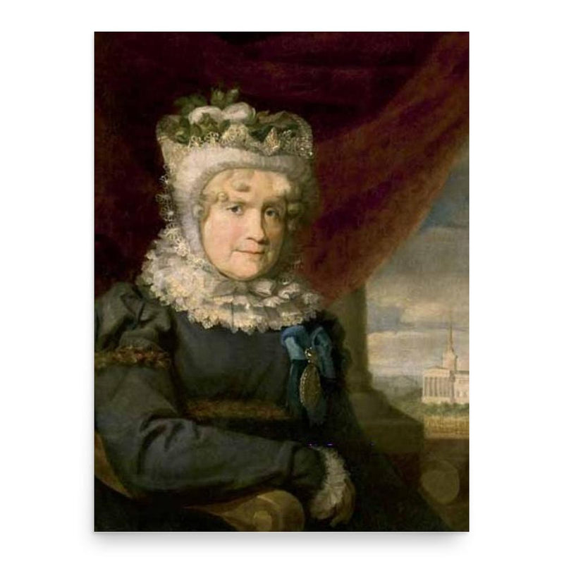 Charlotte von Lieven poster print, in size 18x24 inches.