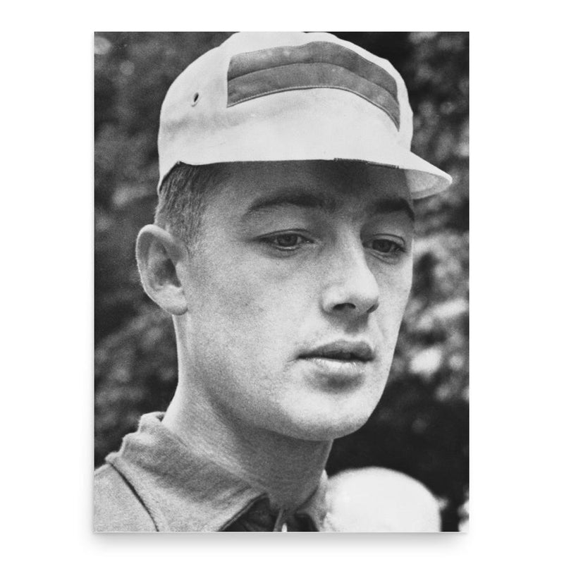 Charly Gaul poster print, in size 18x24 inches.