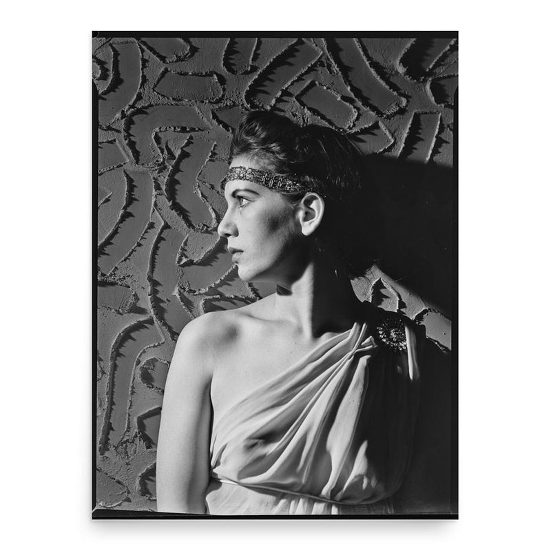 Charmian Clift poster print, in size 18x24 inches.