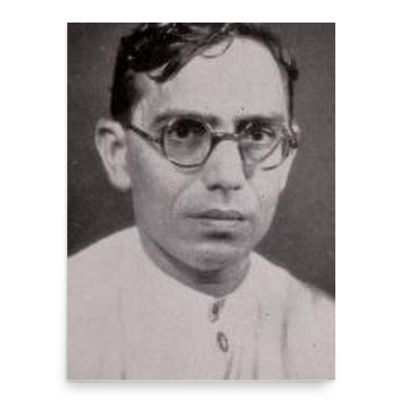 Chaturbhuj Doshi poster print, in size 18x24 inches.