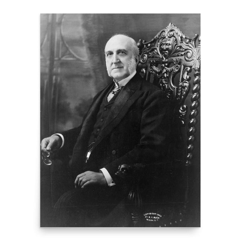 Chauncey Depew poster print, in size 18x24 inches.