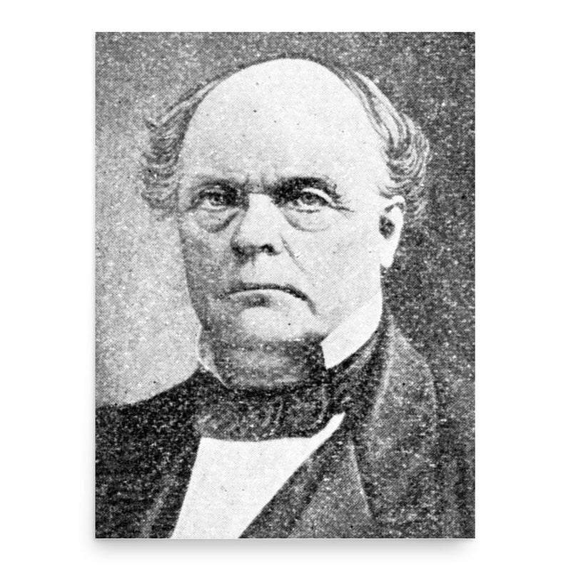 Chauncey Rose poster print, in size 18x24 inches.