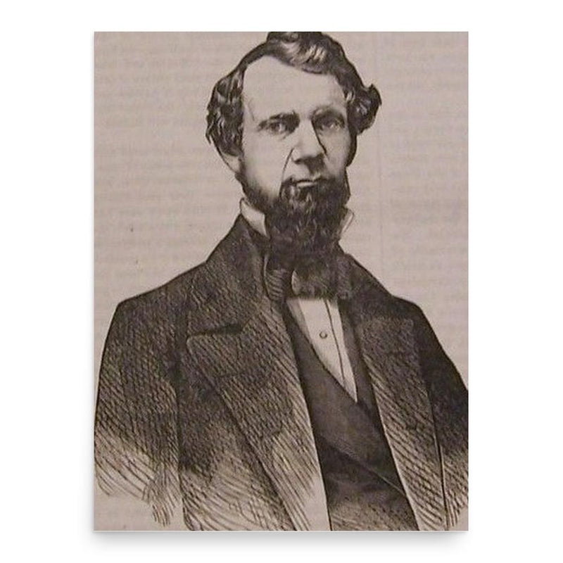 Chauncey Vibbard poster print, in size 18x24 inches.