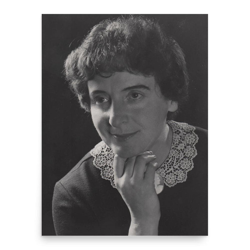 Chava Rosenfarb poster print, in size 18x24 inches.