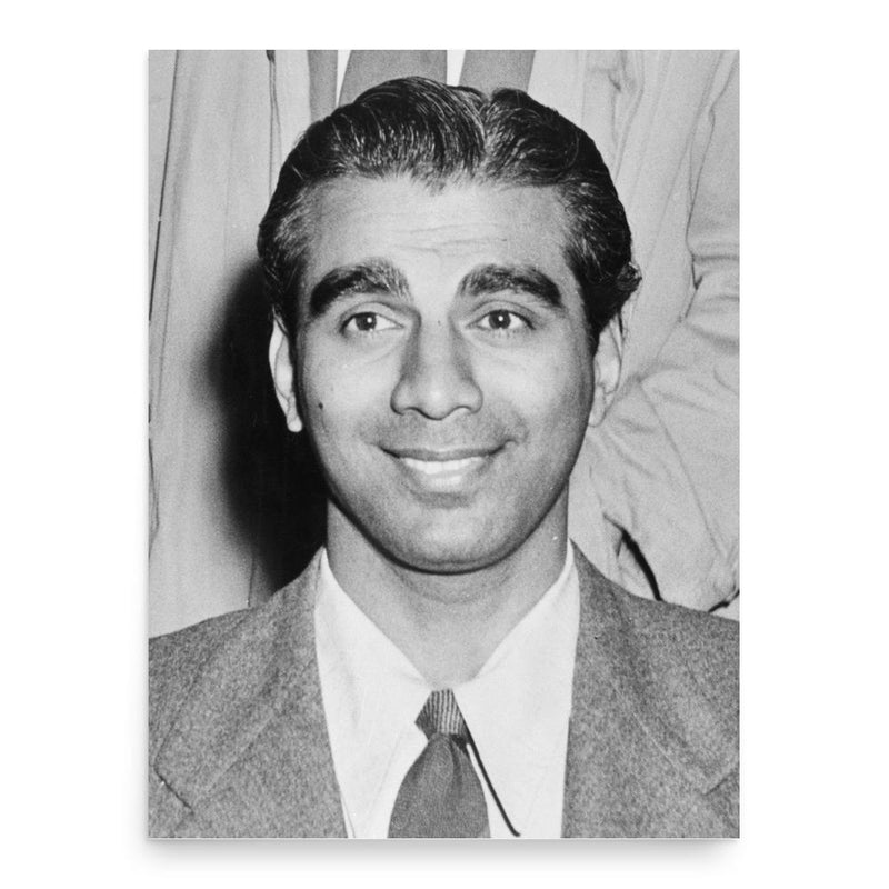 Cheddi Jagan poster print, in size 18x24 inches.