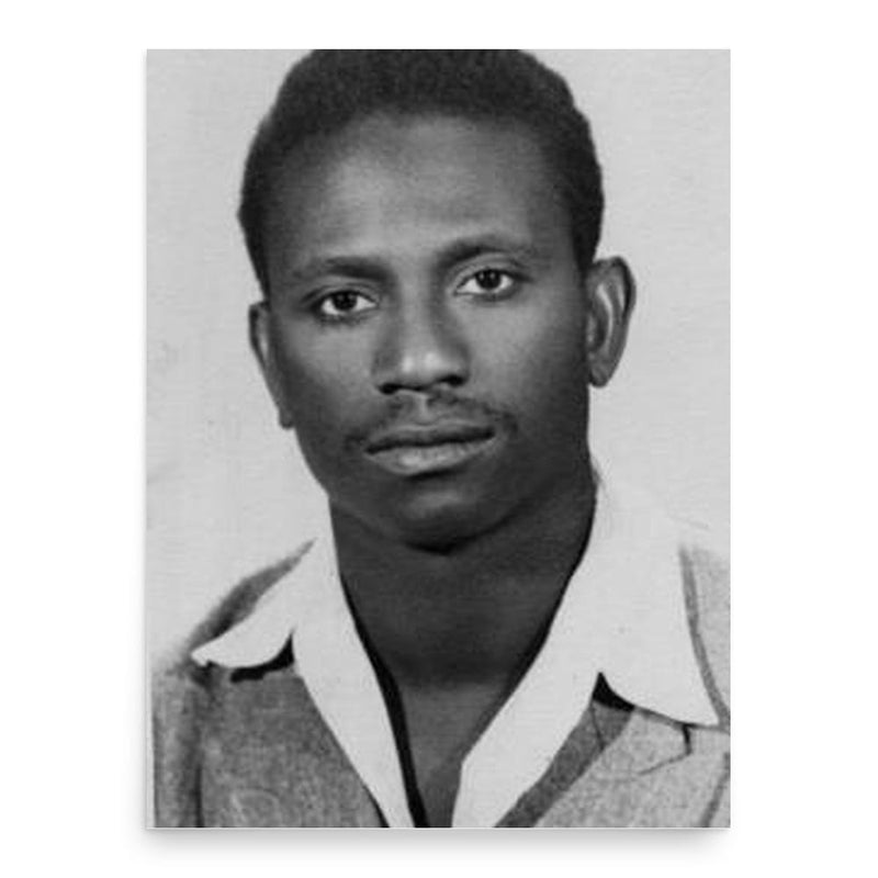 Cheikh Anta Diop poster print, in size 18x24 inches.