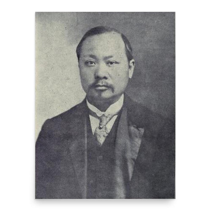 Chen Jintao poster print, in size 18x24 inches.