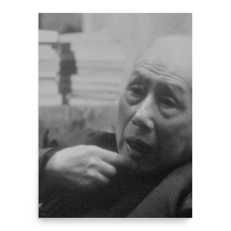 Cheng Fangwu poster print, in size 18x24 inches.