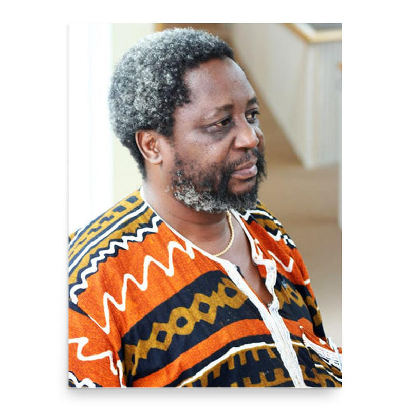 Chenjerai Hove poster print, in size 18x24 inches.