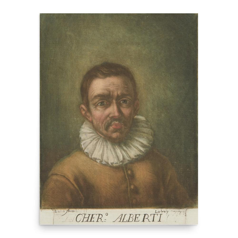 Cherubino Alberti poster print, in size 18x24 inches.