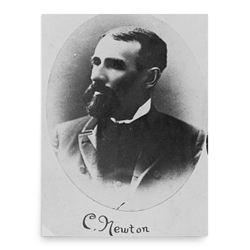 Cherubusco Newton poster print, in size 18x24 inches.