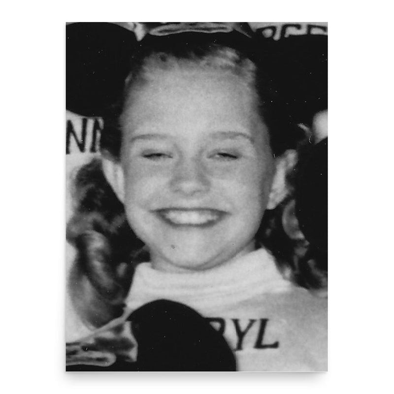 Cheryl Holdridge poster print, in size 18x24 inches.