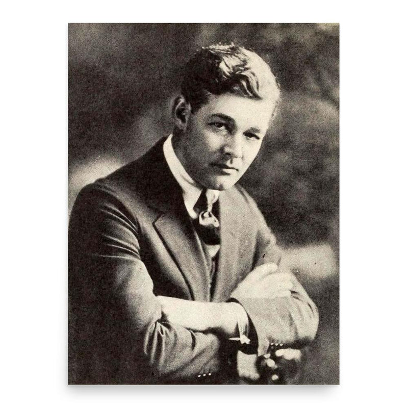 Chester Bennett poster print, in size 18x24 inches.