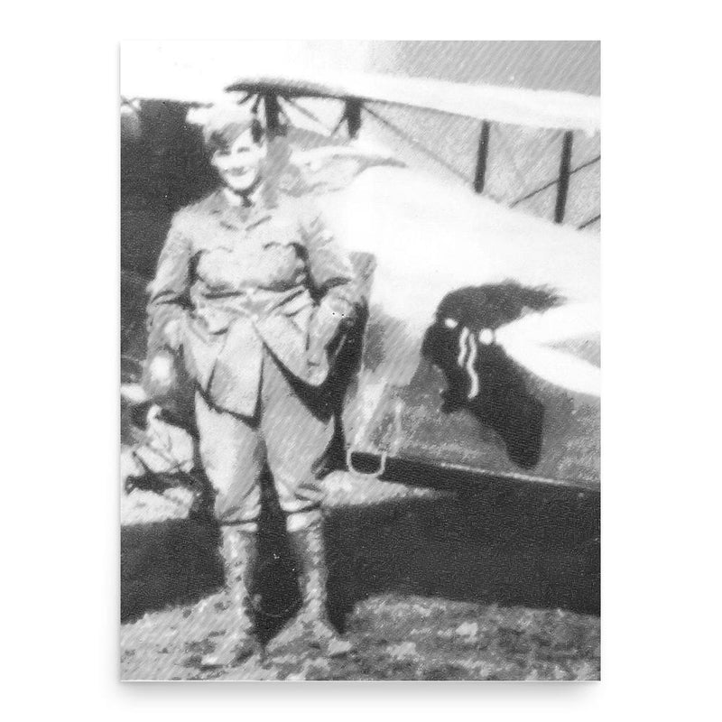 Chester Ellis Wright poster print, in size 18x24 inches.