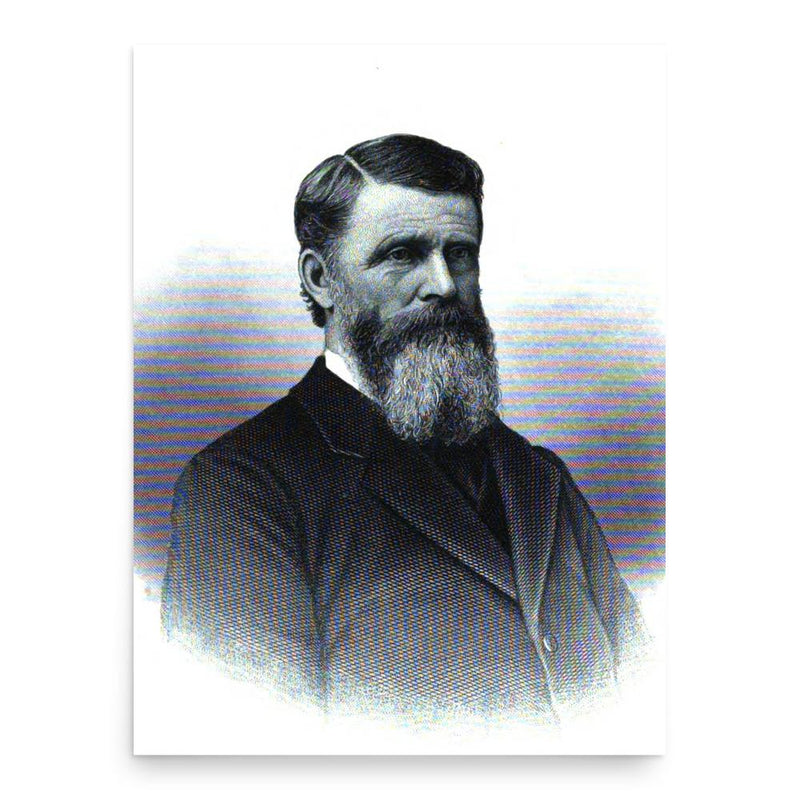 Chester Hazen poster print, in size 18x24 inches.