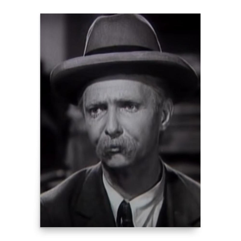 Chester Lauck poster print, in size 18x24 inches.