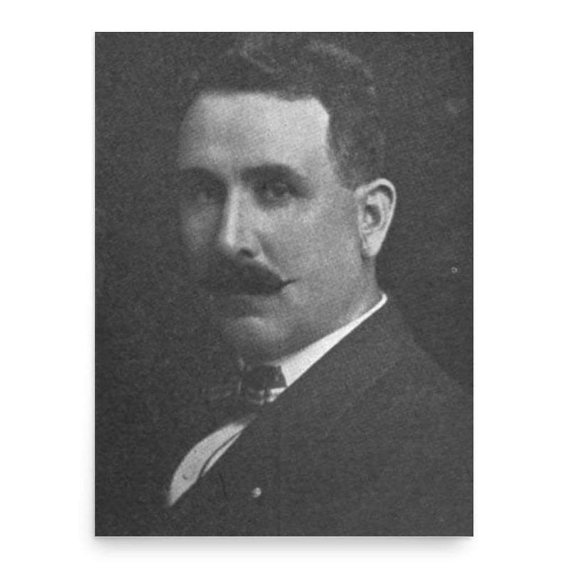 Chester McLure poster print, in size 18x24 inches.