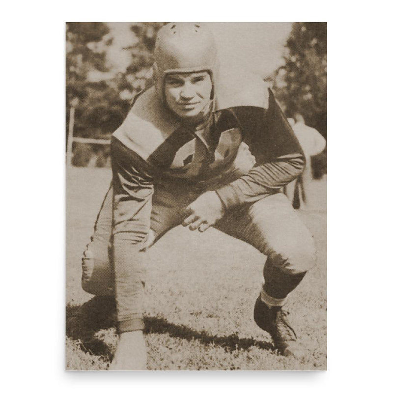 Chet Adams poster print, in size 18x24 inches.