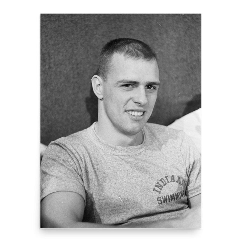 Chet Jastremski poster print, in size 18x24 inches.