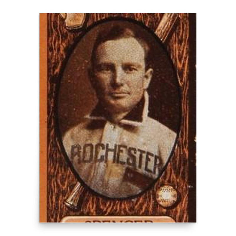 Chet Spencer poster print, in size 18x24 inches.