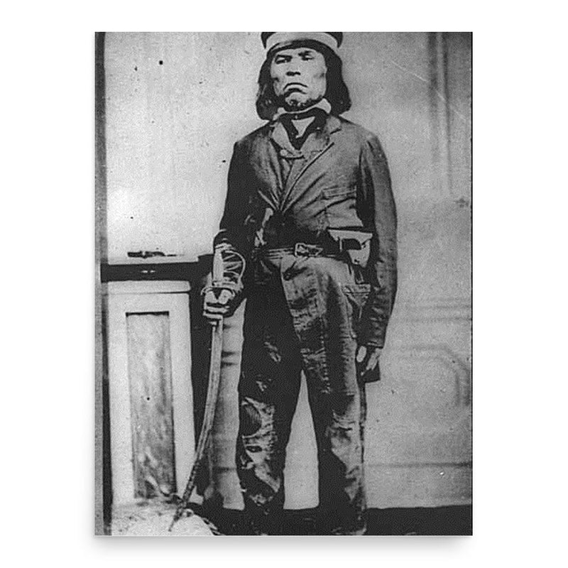 Chetzemoka poster print, in size 18x24 inches.