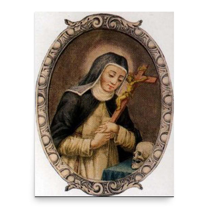 Chiara Gambacorti poster print, in size 18x24 inches.