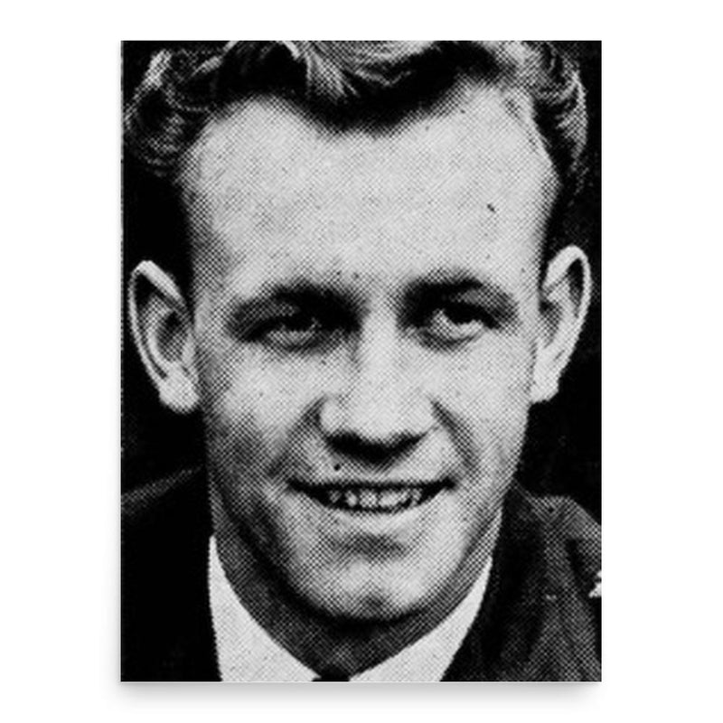 Chick Atkinson poster print, in size 18x24 inches.