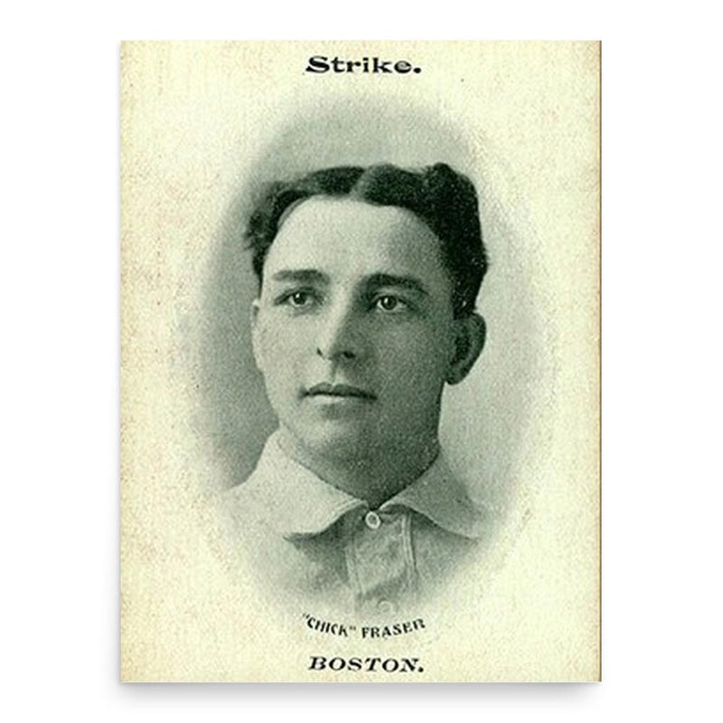 Chick Fraser poster print, in size 18x24 inches.