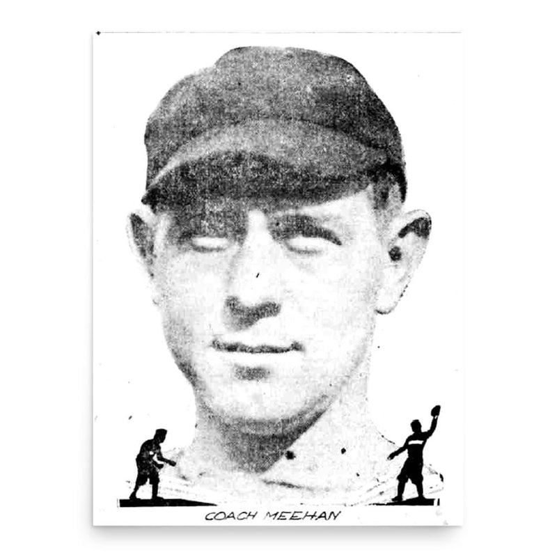 Chick Meehan poster print, in size 18x24 inches.