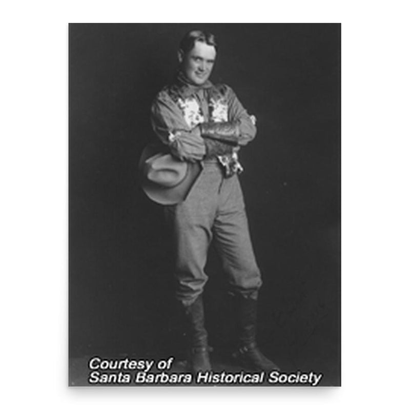 Chick Morrison poster print, in size 18x24 inches.