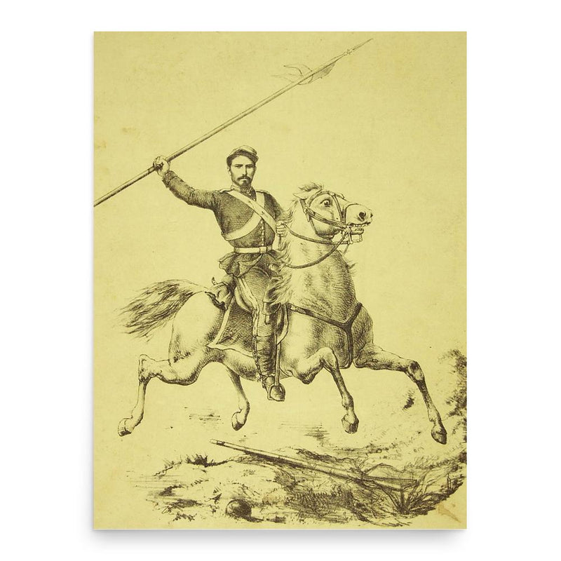 Chico Diabo poster print, in size 18x24 inches.