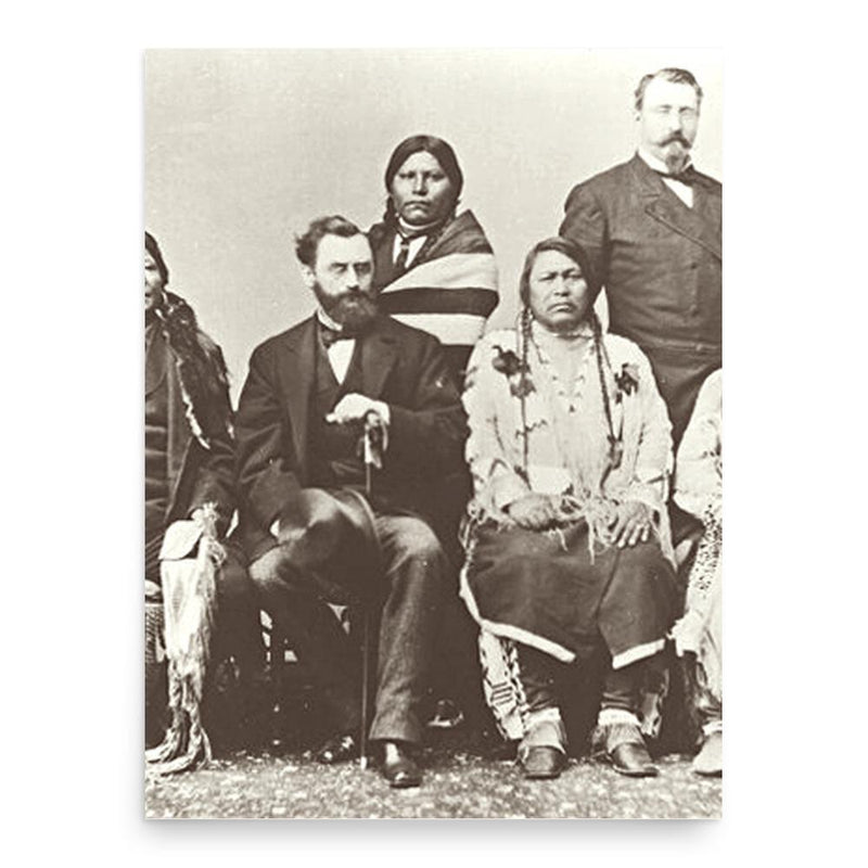 Chief Ignacio poster print, in size 18x24 inches.