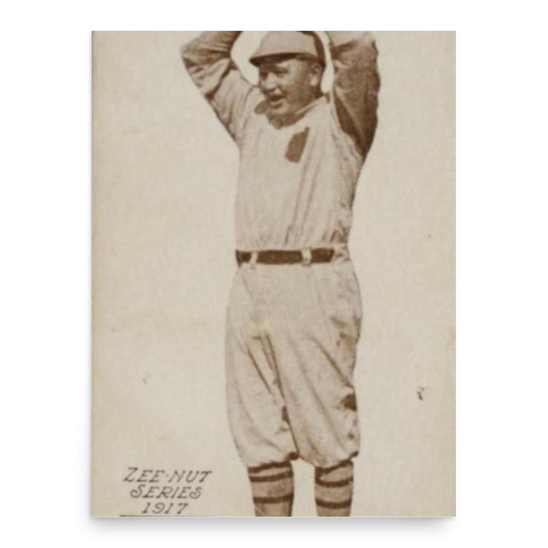 Chief Johnson poster print, in size 18x24 inches.