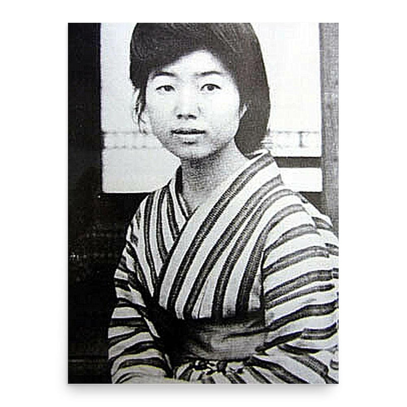 Chieko Takamura poster print, in size 18x24 inches.