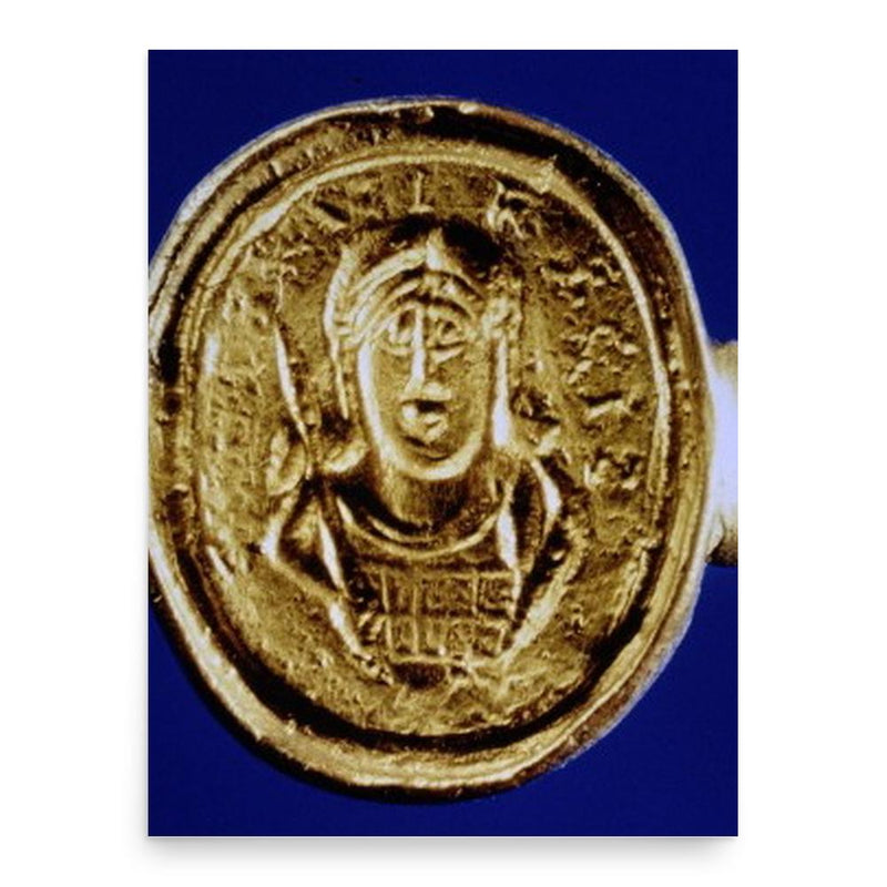 Childeric I poster print, in size 18x24 inches.