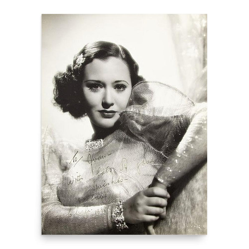 Chili Bouchier poster print, in size 18x24 inches.